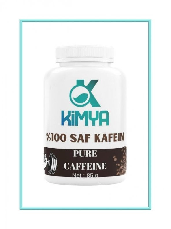Kafein Toz (100 SAF) 85 Gr Pure Caffeine - 1