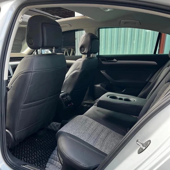 Volkswagen Passat B8 Araca Özel Dikim Koltuk Kılıfı - Resim 5
