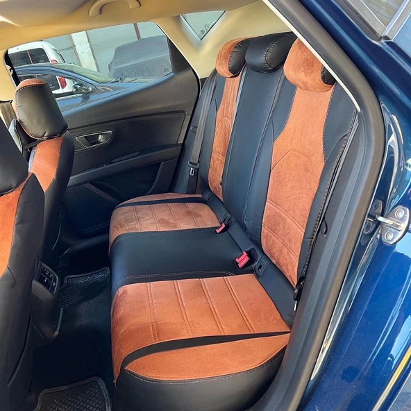 Seat Leon Araca Özel Dikim Koltuk Kılıfı - Resim 3
