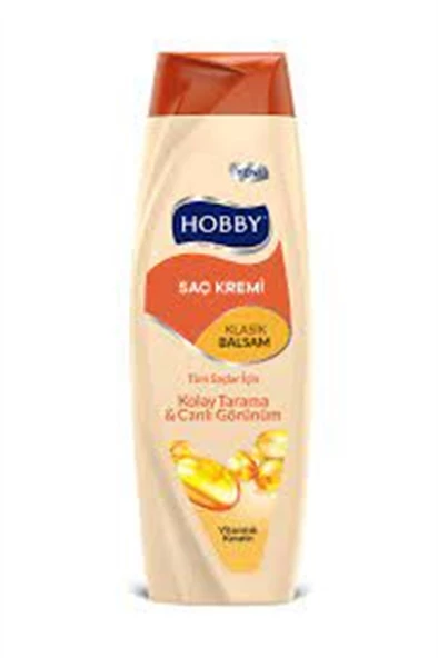 HOBBY SAÇ KREMİ KLASİK 600 ML