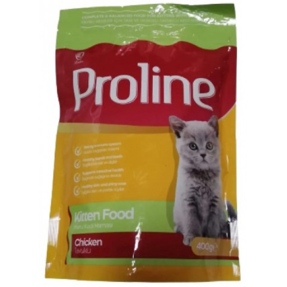 ProLine Yavru Kedi Maması Tavuklu 400 Gr.