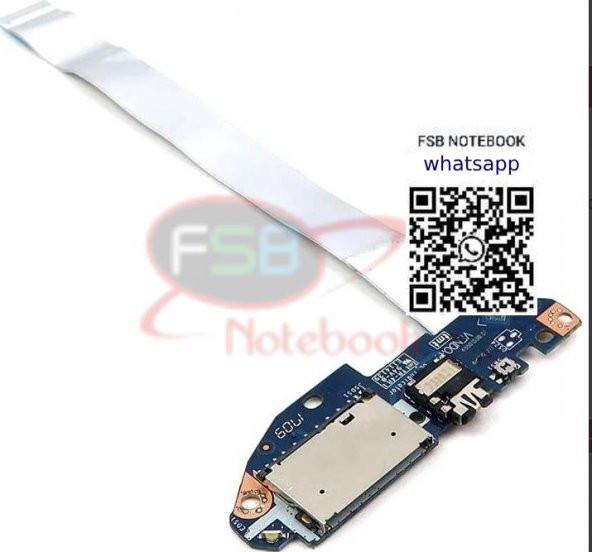 Lenovo Orijinal Yoga 710-14IKB  LS-D471P Notebook Audio Jack SD Kart USB Port Board - 2