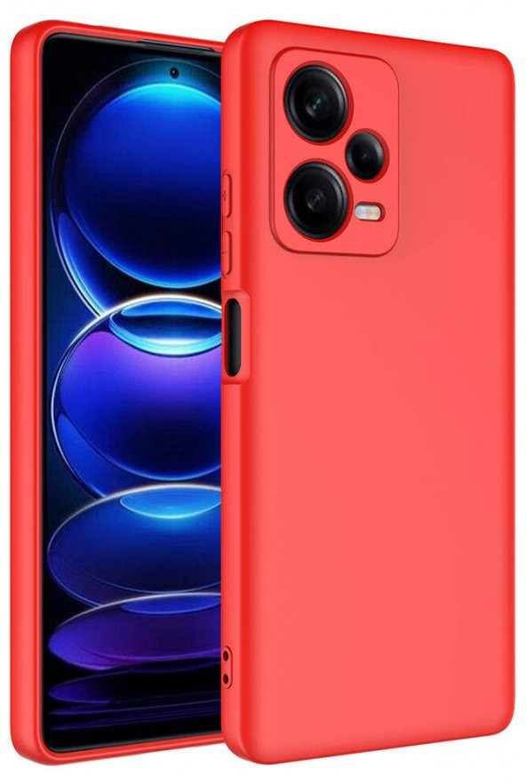 Xiaomi Redmi Note 12 Pro Plus 5G Kılıf Lansman Mat İçi Kadife Pürüzsüz Kaymaz - 3