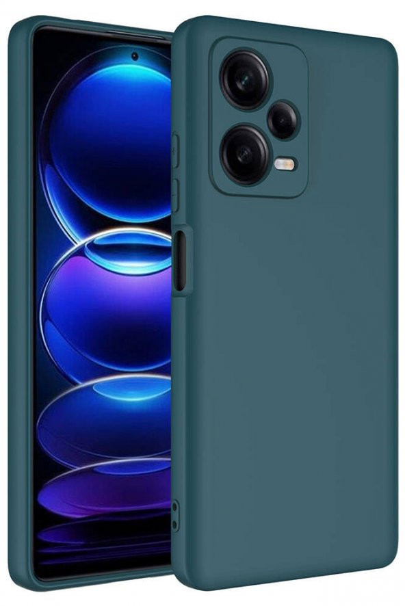 Xiaomi Redmi Note 12 Pro Plus 5G Kılıf Lansman Mat İçi Kadife Pürüzsüz Kaymaz - 5