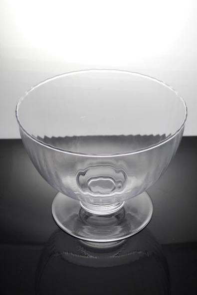 Paşabahçe El İmalatı Kristal Ayaklı Kase 1 Adet 31513 - Resim 2