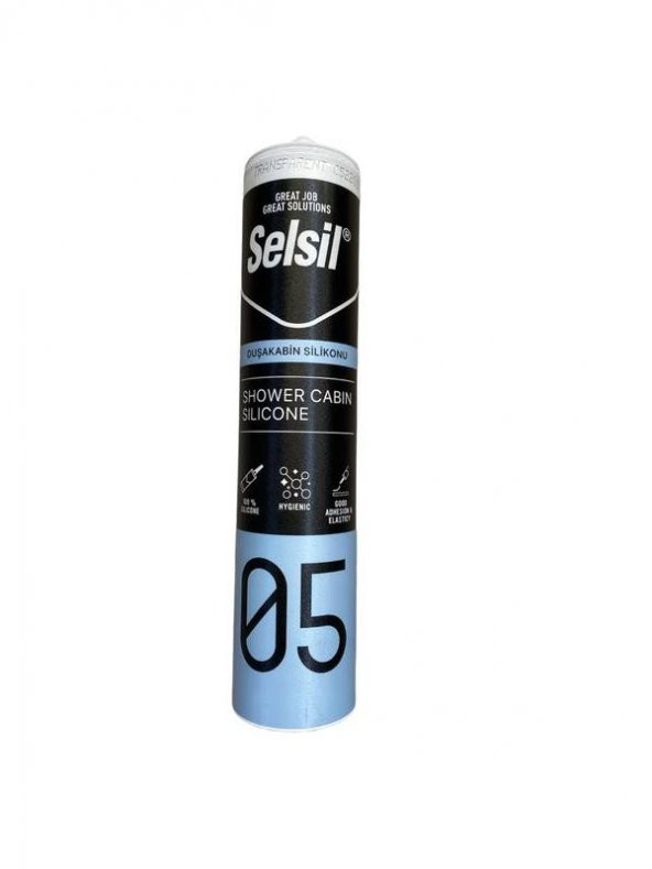 Selsil 05 Mutfak Duşakabin Silikonu Şeffaf 280 ml