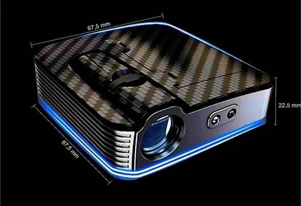 Opel Araçlarına Kapı Altı Led Logo Mesafe Sensörlü Yeni Nesil - Resim 1