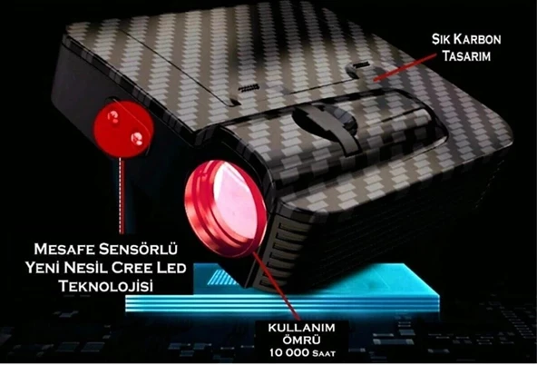 Opel Araçlarına Kapı Altı Led Logo Mesafe Sensörlü Yeni Nesil - Resim 4