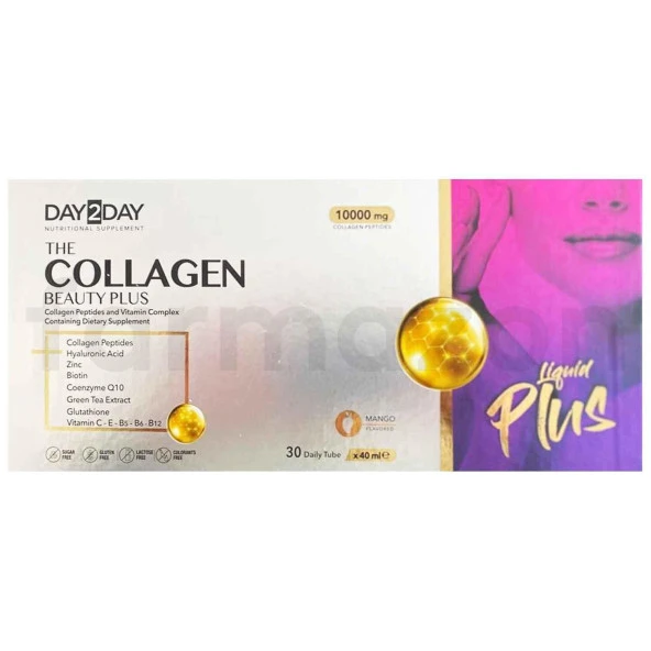 Day2Day The Collagen Beauty Plus 30 Tüp x 40 ml 3 Al 2 Öde - Resim 2