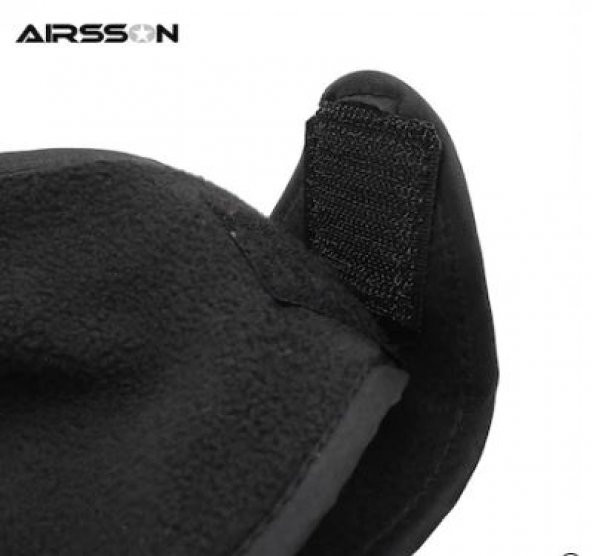 Bisiklet Motorsiklet Rüzgar Geçirmez Polar NEOPREN Yüz Maskesi - 3