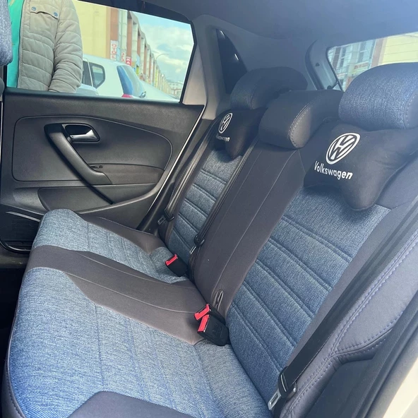 Volkswagen Polo Araca Özel Dikim Koltuk Kılıfı - Resim 7