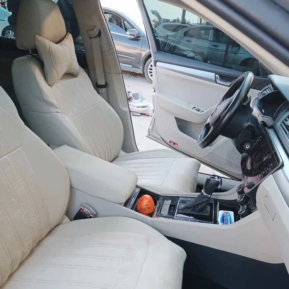 Skoda SuperB Araca Özel Dikim Koltuk Kılıfı ürün görseli 1