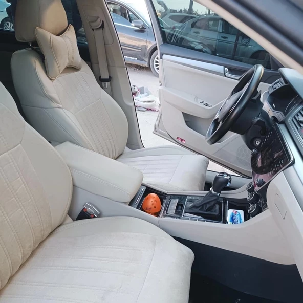 Skoda SuperB Araca Özel Dikim Koltuk Kılıfı - Resim 7