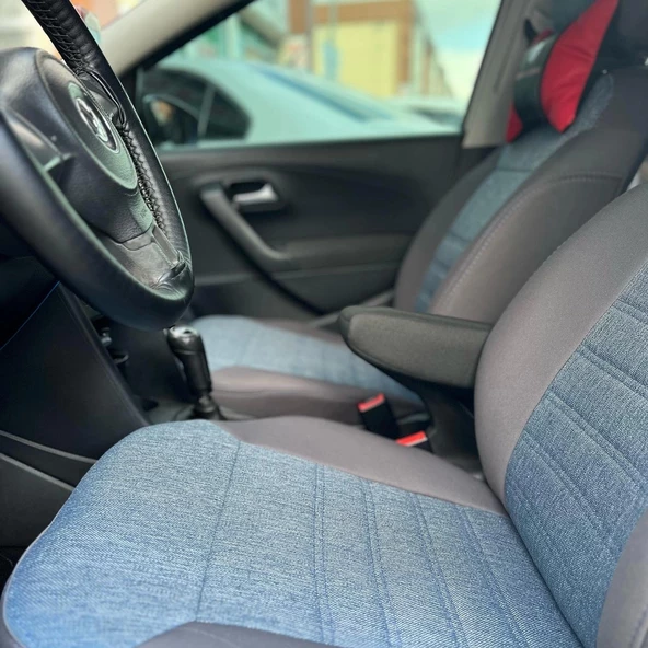 Volkswagen Polo Araca Özel Dikim Koltuk Kılıfı ürün görseli 1