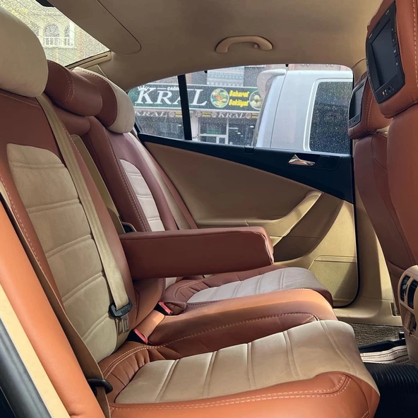 Volkswagen Passat Araca Özel Dikim Koltuk Kılıf - 3