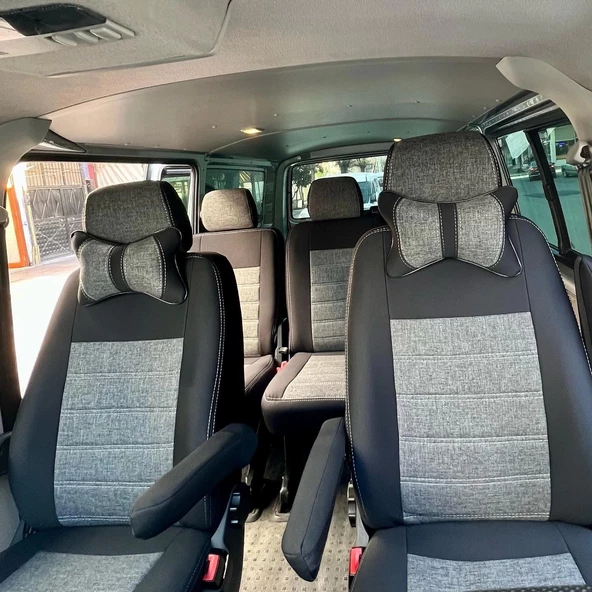 VW Tranporter Comfortline Araca Özel Dikim Koltuk Kılıfı - 8