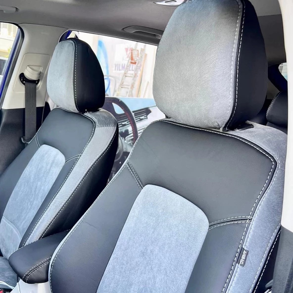 Hyundai Bayon Araca Özel Dikim Koltuk Kılıfı - Resim 6