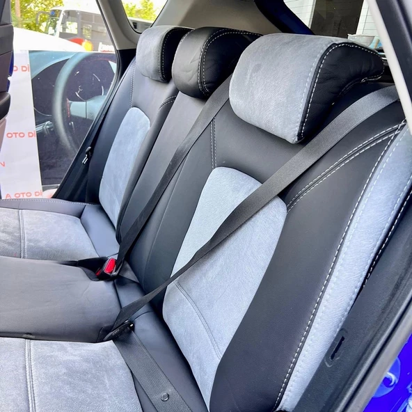 Hyundai Bayon Araca Özel Dikim Koltuk Kılıfı - Resim 2