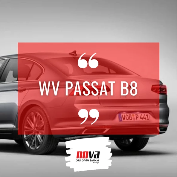 Volkswagen Passat B8 Araca Özel Dikim Koltuk Kılıfı - 2