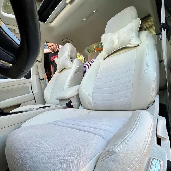 Volkswagen Passat B8 Araca Özel Dikim Koltuk Kılıfı - 9
