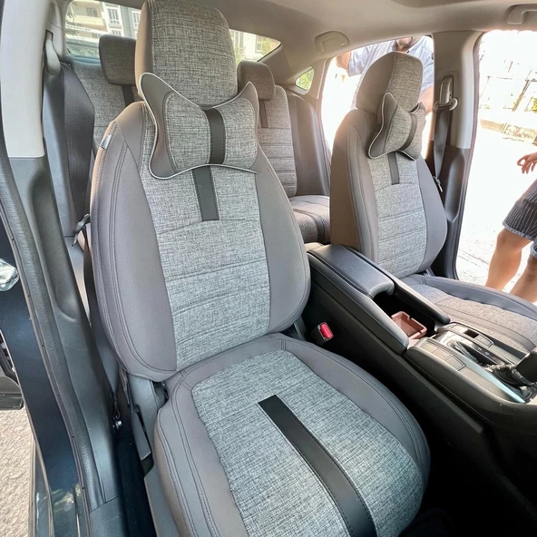 Honda Civic FC5 Araca Özel Dikim Koltuk Kılıfı ürün görseli 1