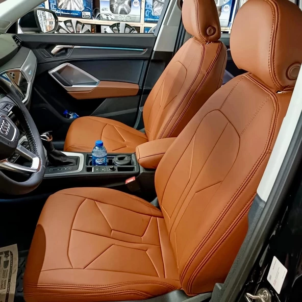 Audi Q3 Araca Özel Dikim Koltuk Kılıfı - Resim 2