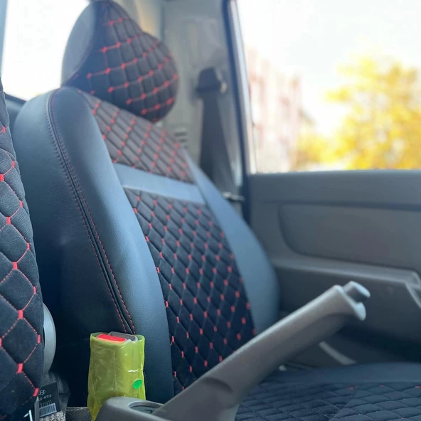 Hyundai H100 Araca Özel Dikim Koltuk Kılıfı (3 koltuk) - 2