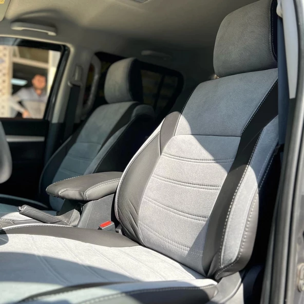 Toyota Hilux Araca Özel Dikim Koltuk Kılıfı ürün görseli 1