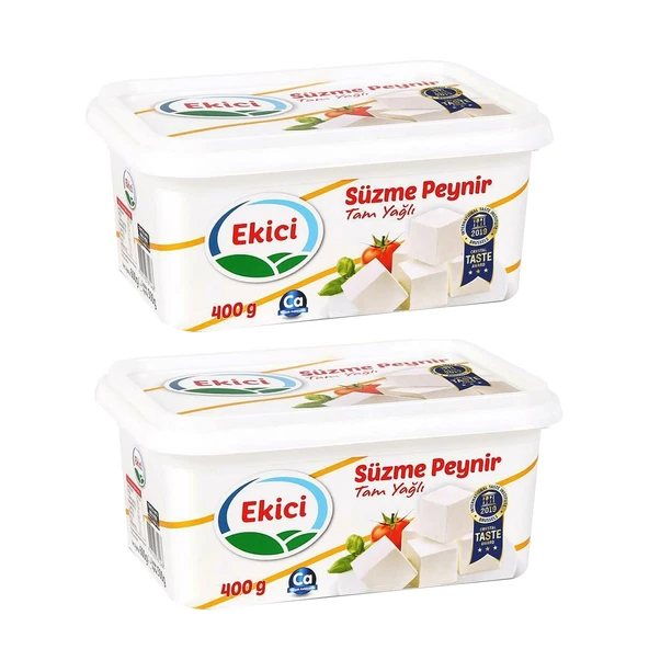 Ekici Süzme Peynir 400 gr 2 li - 1