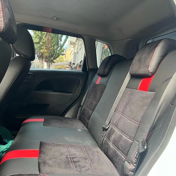Ford Fiesta Araca Özel Dikim Koltuk Kılıfı(3 Renk,Spor) - Resim 5
