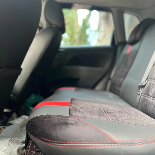 Ford Fiesta Araca Özel Dikim Koltuk Kılıfı(3 Renk,Spor) - Resim 2