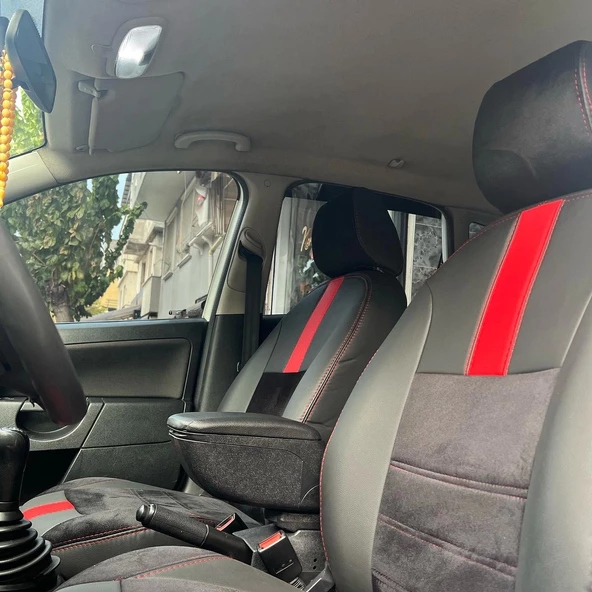 Ford Fiesta Araca Özel Dikim Koltuk Kılıfı(3 Renk,Spor) ürün görseli 1