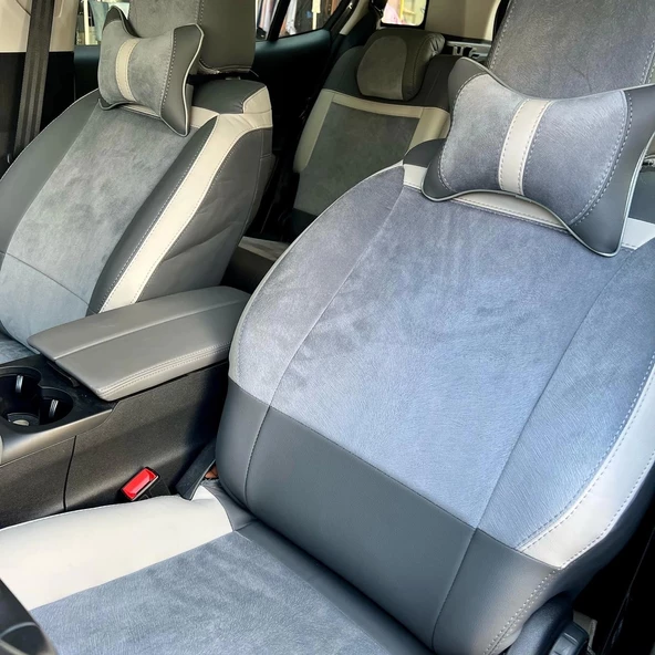Citroen C5 Aircross Araca Özel Dikim Koltuk Kılıfı - 5