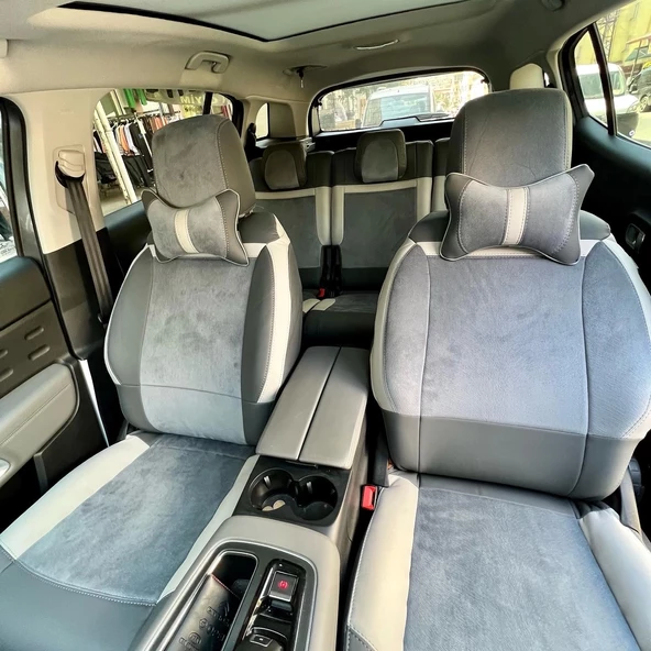 Citroen C5 Aircross Araca Özel Dikim Koltuk Kılıfı - 6