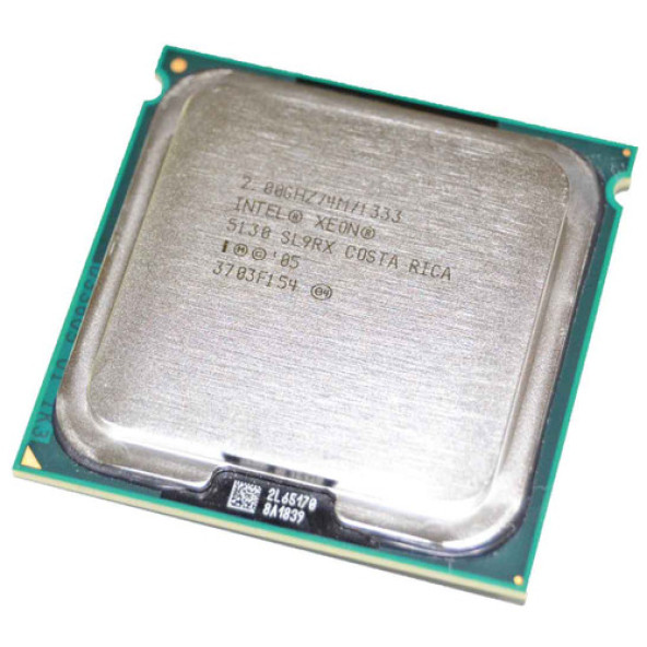 Intel SL9RX - 2.00Ghz 1333Mhz 4MB Cache LGA771 Intel Xeon 5130 Dual-Core CPU Processor