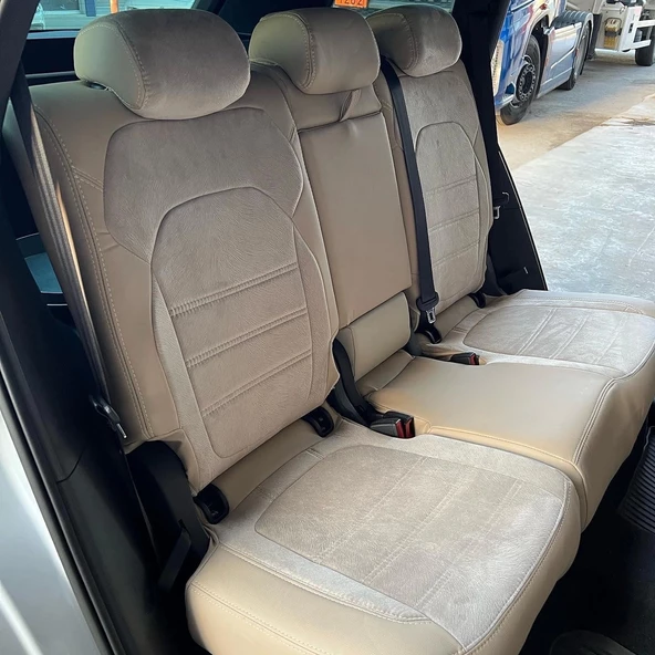 Skoda SuperB Araca Özel Dikim Koltuk Kılıfı - Resim 5