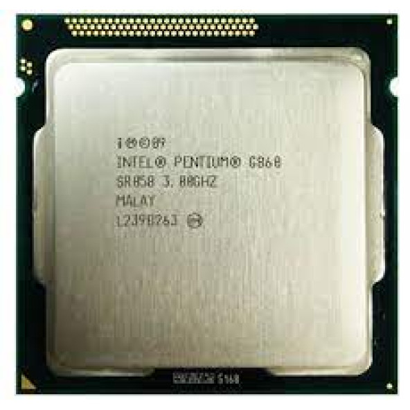 Intel SR058 - 3.00Ghz 5GT/S 3MB LGA1155 Intel Pentium G860 Dual Core CPU Processor