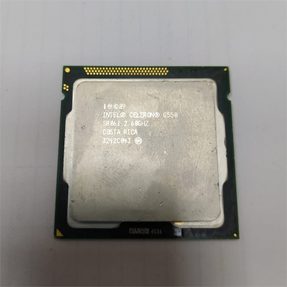 İntel veleron G550 sr061 2,6 gHZ işlemci