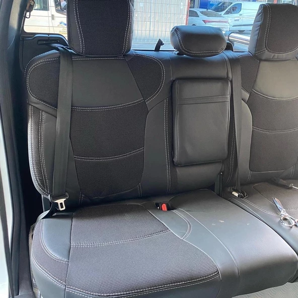 Isuzu D Max Araca Özel Dikim Koltuk Kılıfı - Resim 2