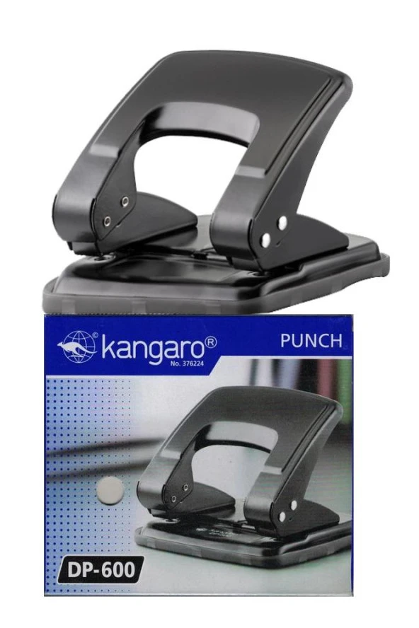 Delgeç Siyah Metal Gövde Delegeç Orta Boy Dp-600 1 Adet Ofis Büro Okul 22 Sayfa Kapasiteli