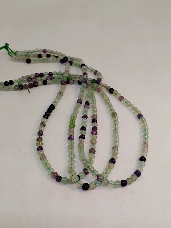 Florit Taşı Dizi 3.5-4mm Aralığı - Resim 3