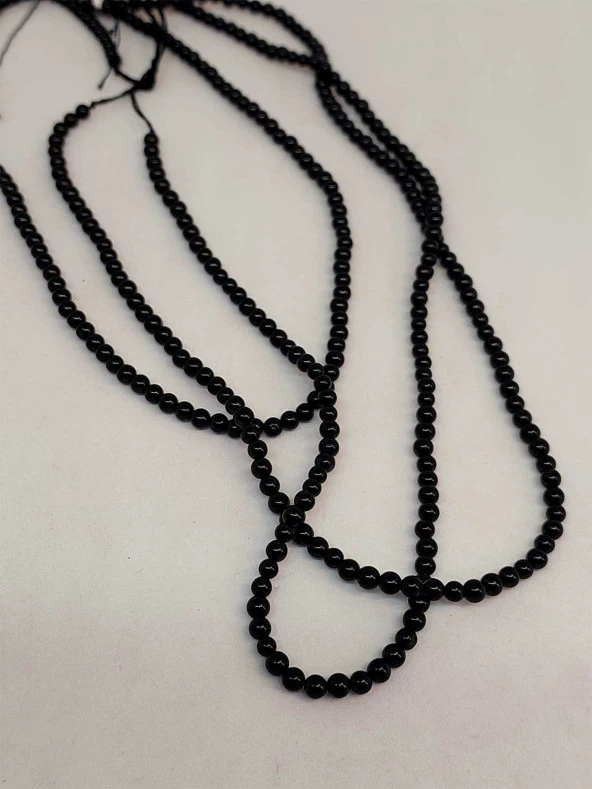 Turmalin Taşı Dizi 3-3.5mm Aralığı (45216) - Resim 3