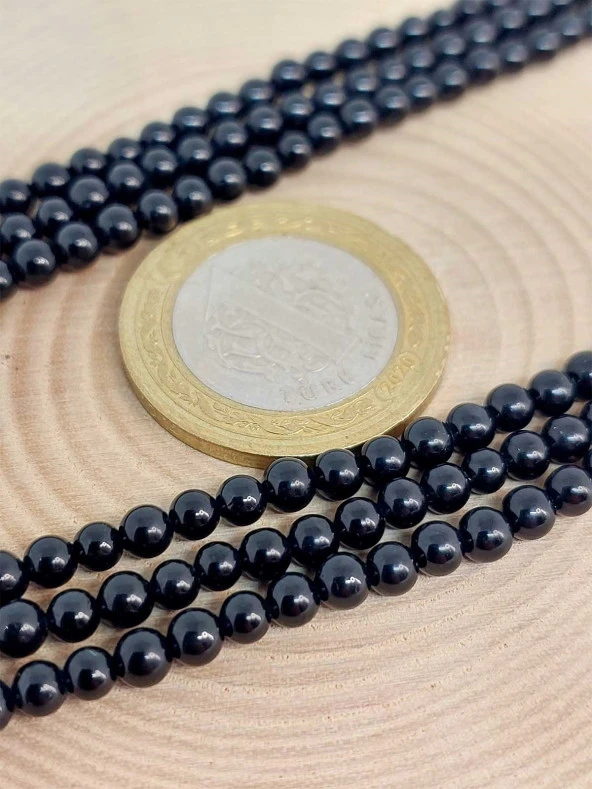 Turmalin Taşı Dizi 3-3.5mm Aralığı (45216) - Resim 2