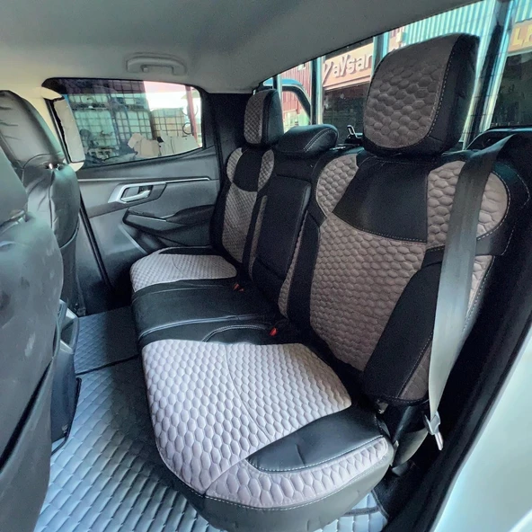 Isuzu D Max Araca Özel Dikim Koltuk Kılıfı - Resim 2