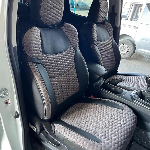 Isuzu D Max Araca Özel Dikim Koltuk Kılıfı - Resim 3