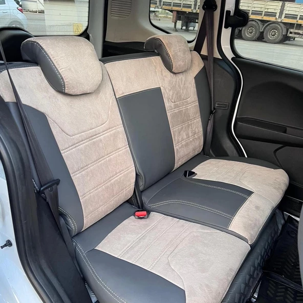 Ford Courier Araca Özel Dikim Koltuk Kılıfı - Resim 2