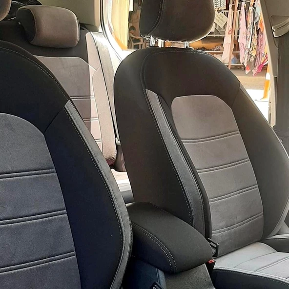 Volkswagen Golf 7 Araca Özel Dikim Koltuk Kılıfı oto koltuk kılıfı - Resim 5