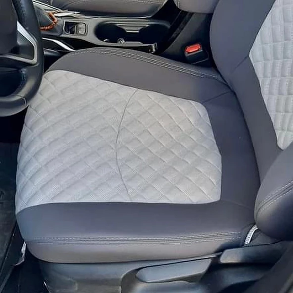 Toyota Corolla Hybrit Araca Özel Dikim Koltuk Kılıfı - Resim 3