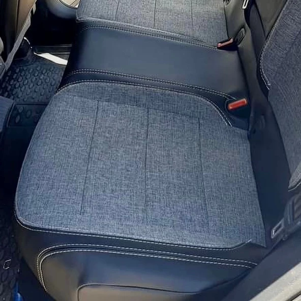 Volkswagen T-Cross Araca Özel Dikim Koltuk Kılıfı - 4