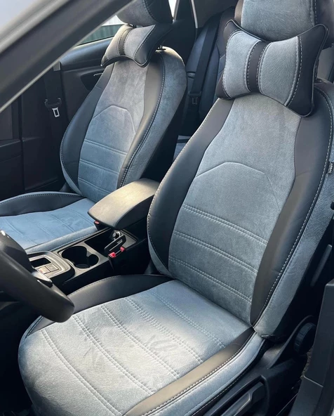 Seat Leon Araca Özel Dikim Koltuk Kılıfı - Resim 5